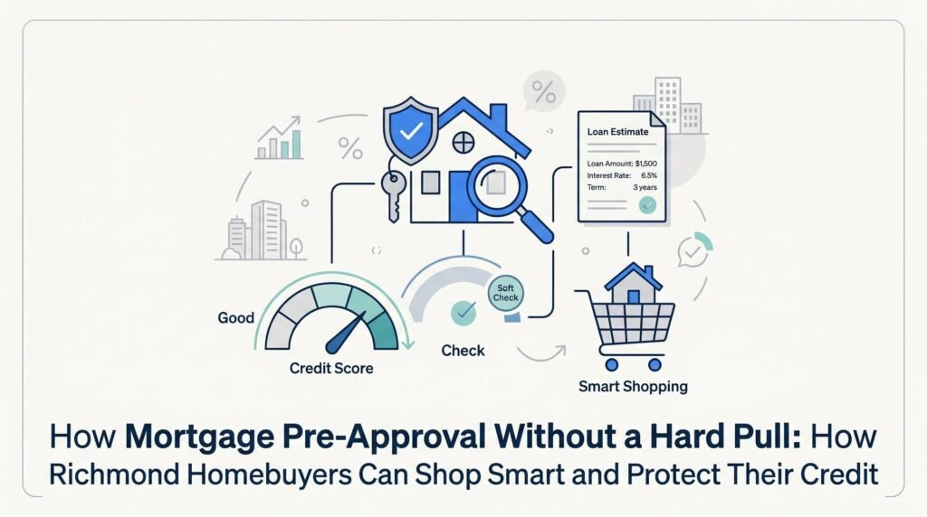Mortgage Pre-Approval Without a Hard Pull: How Richmond Homebuyers Can Shop Smart and Protect Their Credit
